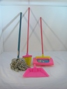 Susy Goose Sweeper Dust Pan Broom Map Play Set Made USA  