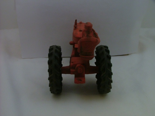 Vintage Auburn Rubber Tractor 572 Farmer Farming Toys  