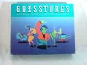 1990 Guesstures Game of Charades 4113 Milton Bradley  